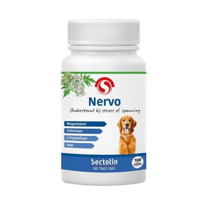 Sectolin Nervo hond | 100 tabletten