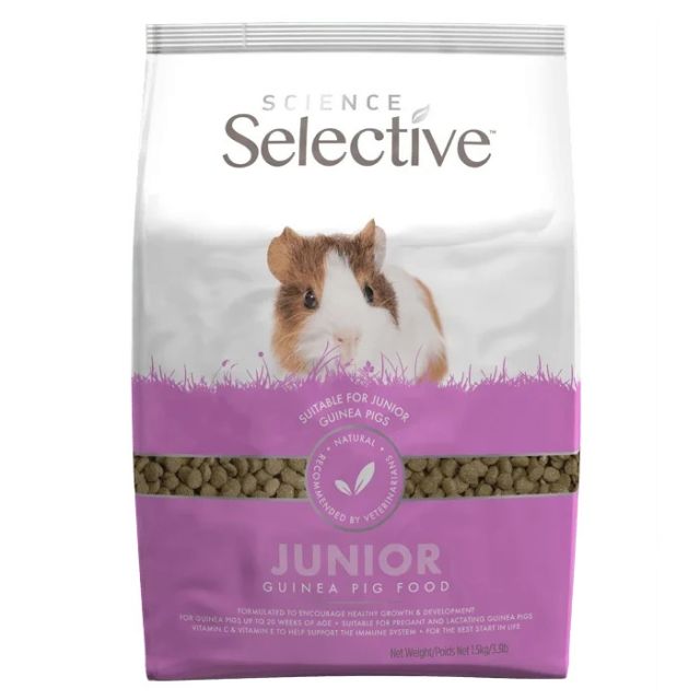 Science Selective Junior Cavia | 1,5 kg | EXP 31-07-2024