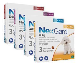 Ontdek Parel capsule NexGard hond tabletten