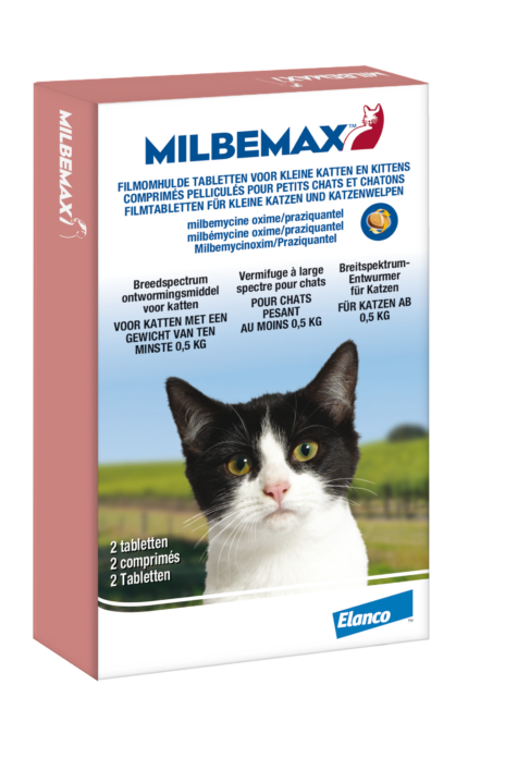 Milbemax kat S | 4 mg/10 mg | 2x10 tabletten