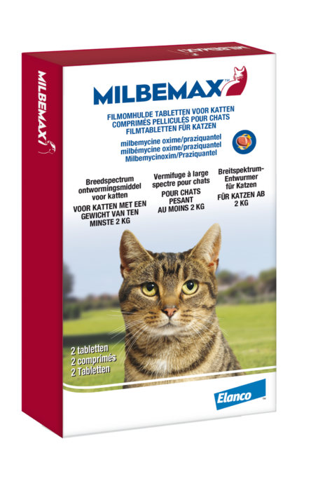 Milbemax kat M | 16 mg/40 mg | 20 tabletten