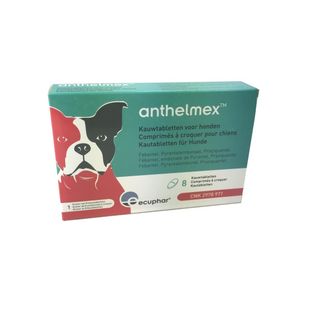 Anthelmex hond 8 kauwtabletten