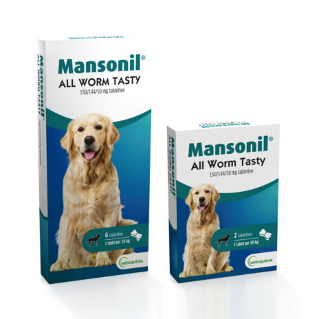 Mansonil all worm dog tasty