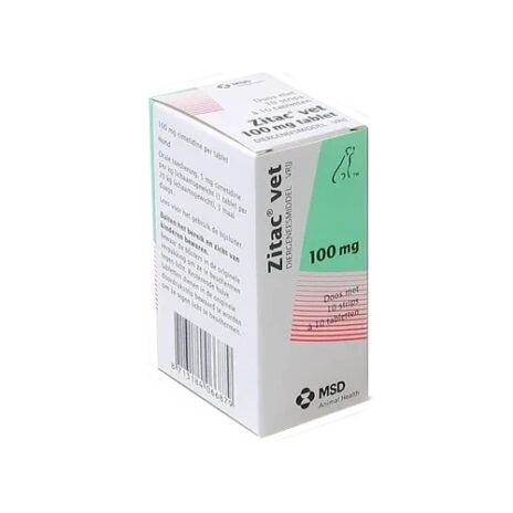 Zitac Vet 100 mg 10x10 tabletten