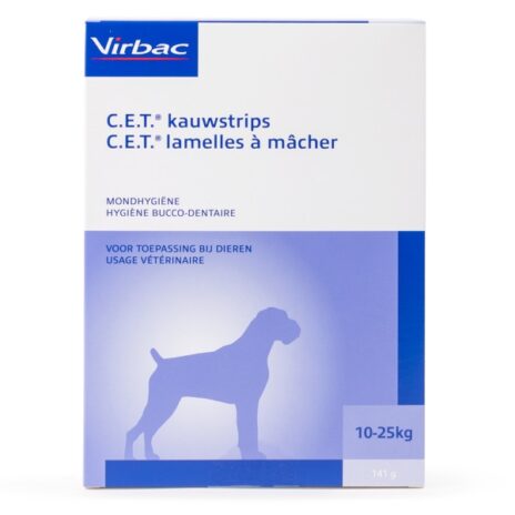 C.E.T Kauwstrips hond 10-25 kg 141 gr