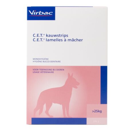 C.E.T Kauwstrips hond > 25 kg 226 gr