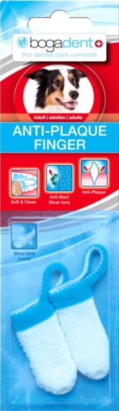 Bogadent Anti-Plaque Finger 2 stuks | Hond