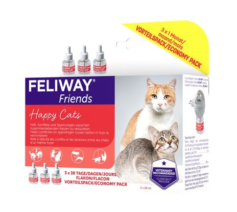 Feliway Friends Navulflacon 3x 48 ml