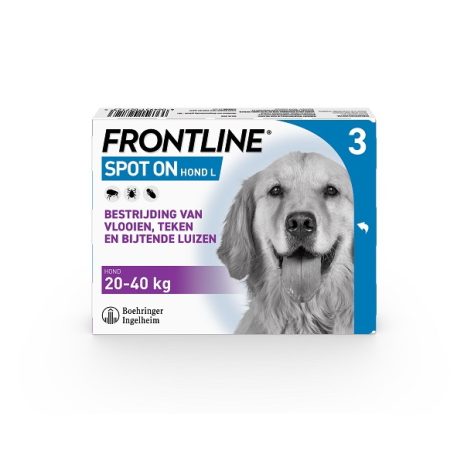 Frontline Spot-On hond L (20-40kg) 3x2,68 ml