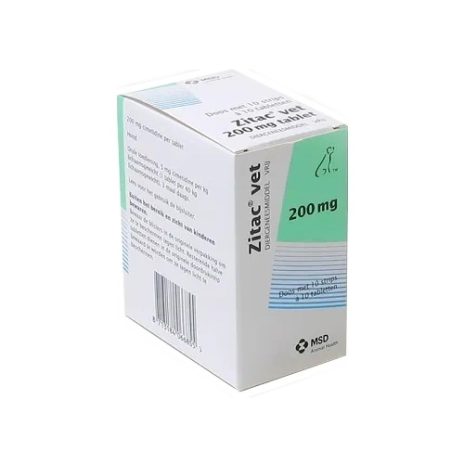 Zitac Vet 200 mg 10x10 tabletten