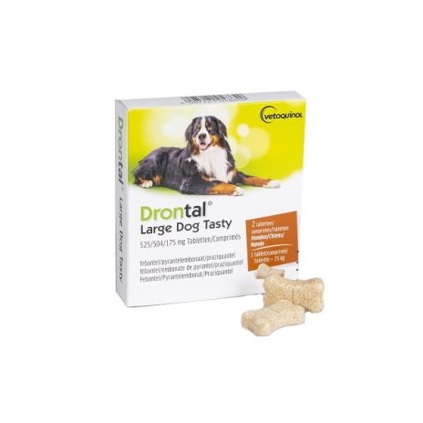 Drontal Large Dog Tasty 2 tabletten