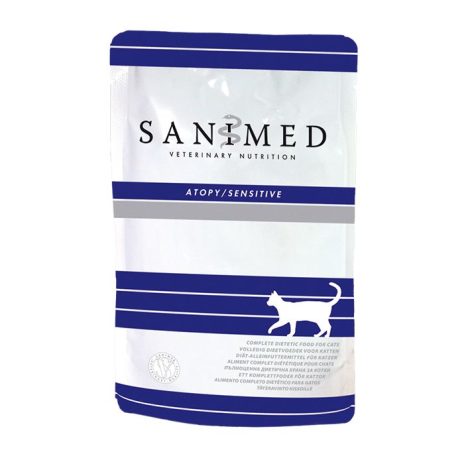 Sanimed Skin/Sensitive kat | zakjes 12x 100 gram