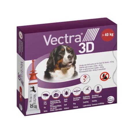 Vectra 3D hond XL >40 kg 3 pipetten