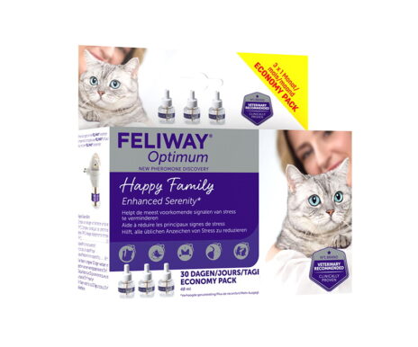 Feliway Optimum Navulflacon 3x 48 ml