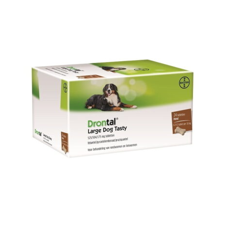 Drontal Large Dog Tasty | 24 tabletten