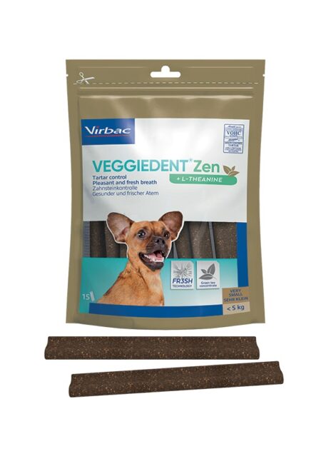 Veggiedent Fr3sh Zen | Hond <5kg - XS | 15 stuks