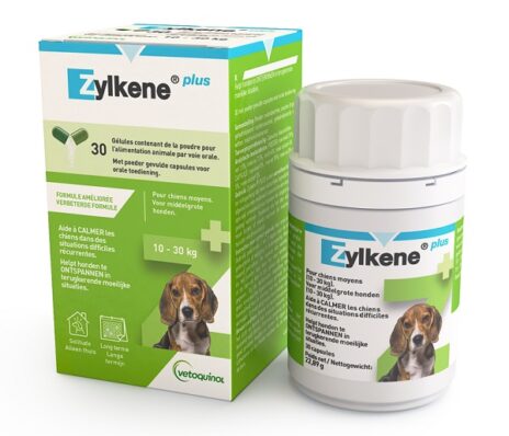 Zylkene Plus 225 mg | Hond 10-30 kg | 30 capsules
