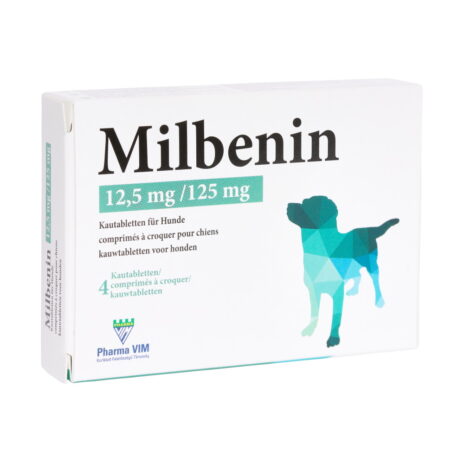Milbenin grote hond >5-75 kg | 12 kauwtabletten